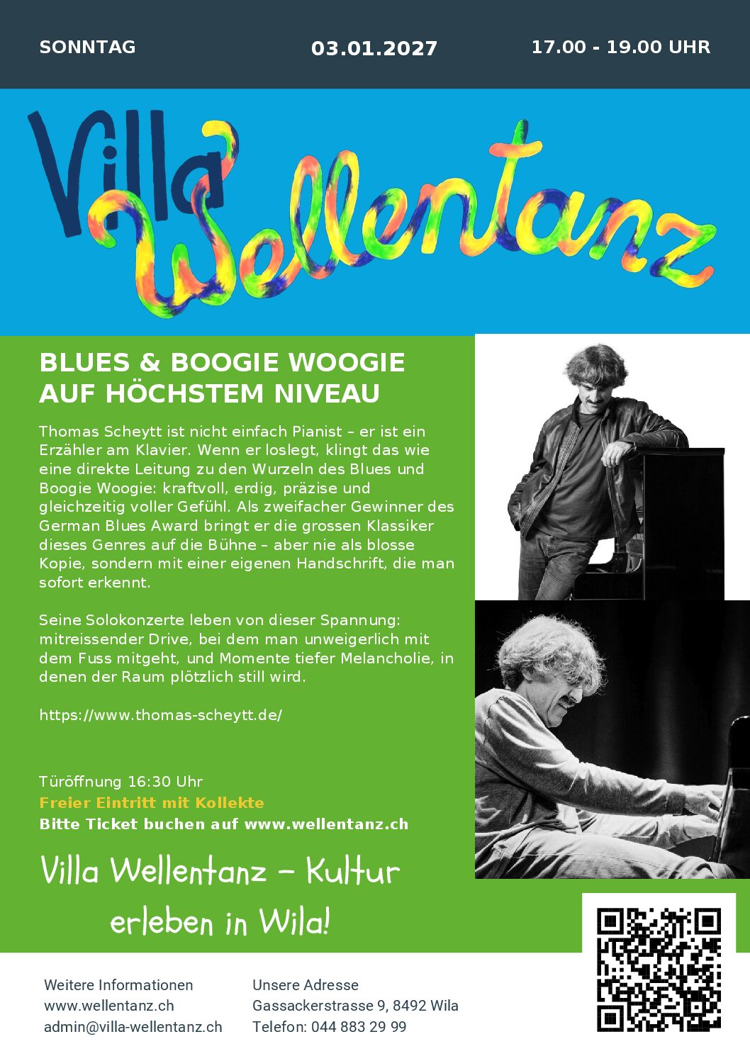 Blues & Boogie Woogie auf höchstem Niveau