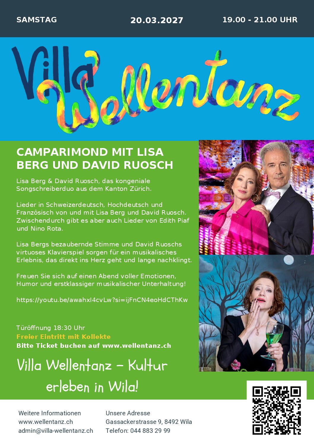 Camparimond von und mit Lisa Berg und David Ruosch